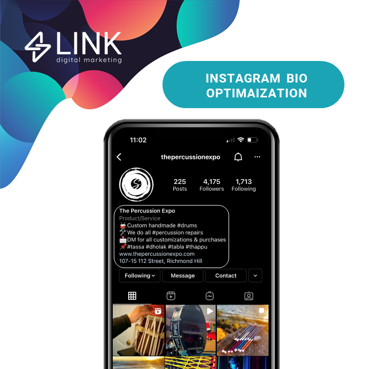 Instagram Bio Optimization